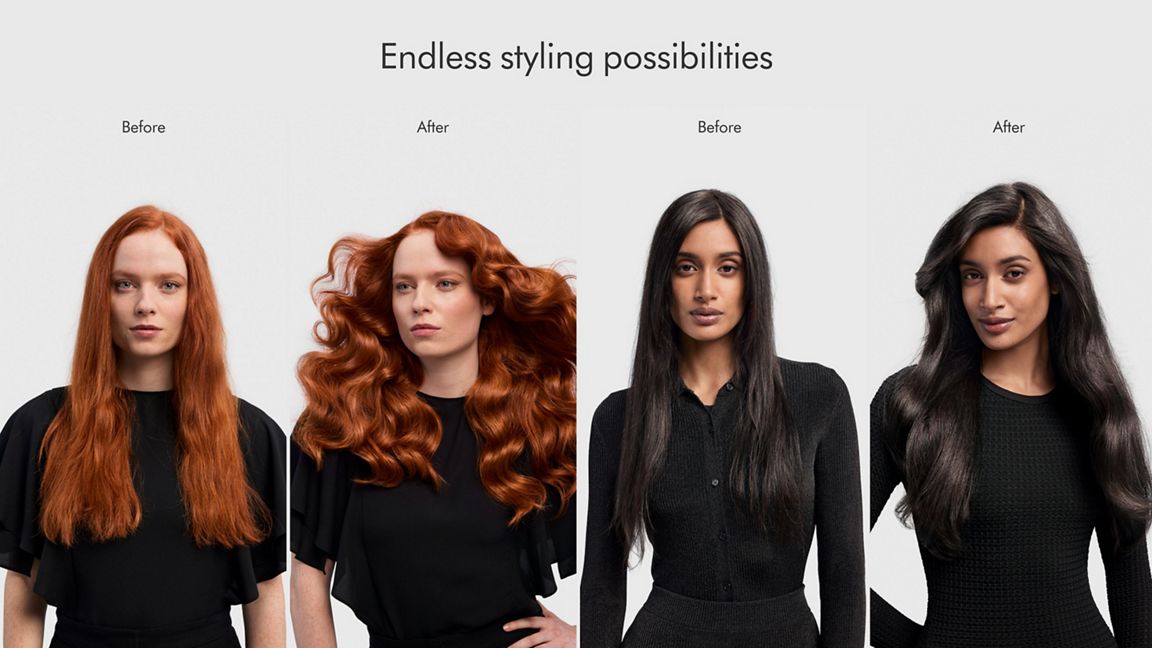 Dyson Airwrap i.d.™ multi-stylerand dryer Straight+Wavy (Ceramic Pink/Rose Gold)