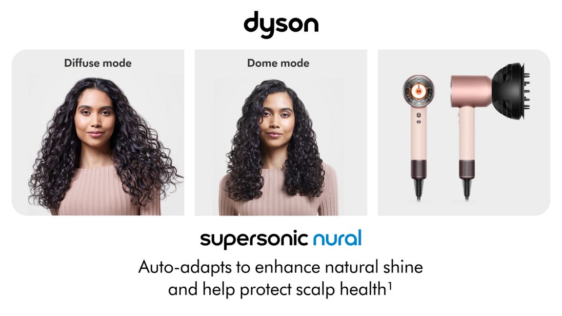 Dyson Supersonic Nural™ hairdryer (Ceramic Pink/Rose Gold)