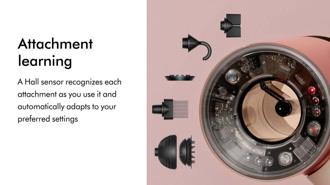Dyson Supersonic Nural™ hairdryer (Ceramic Pink/Rose Gold)