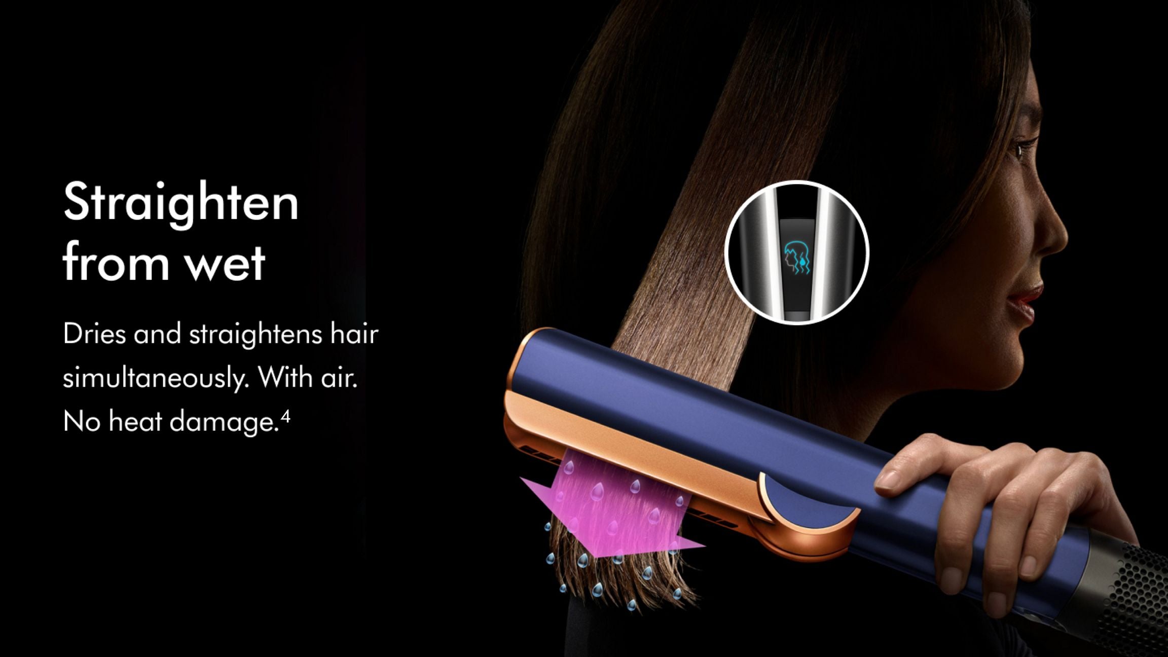 Dyson Airstrait™ dryer andstraightener