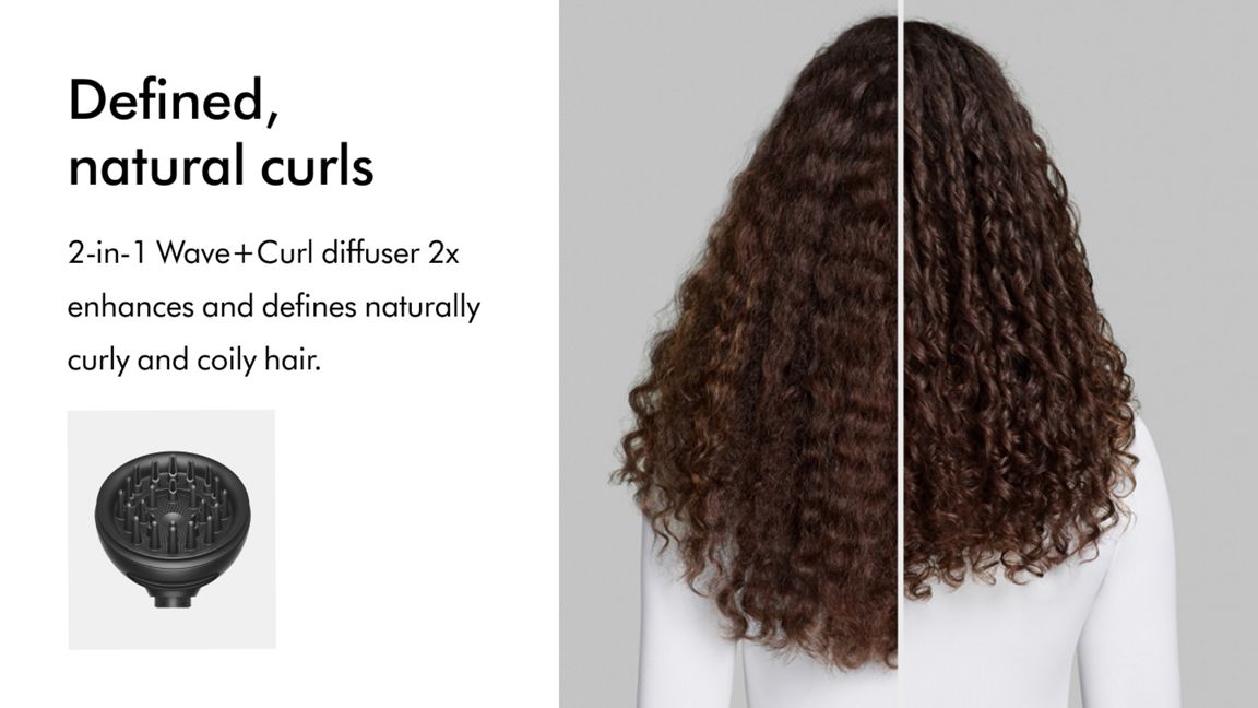 Dyson Airwrap Co-anda2x™multi-styler and dryerCurly+Coily (Amber silk)
