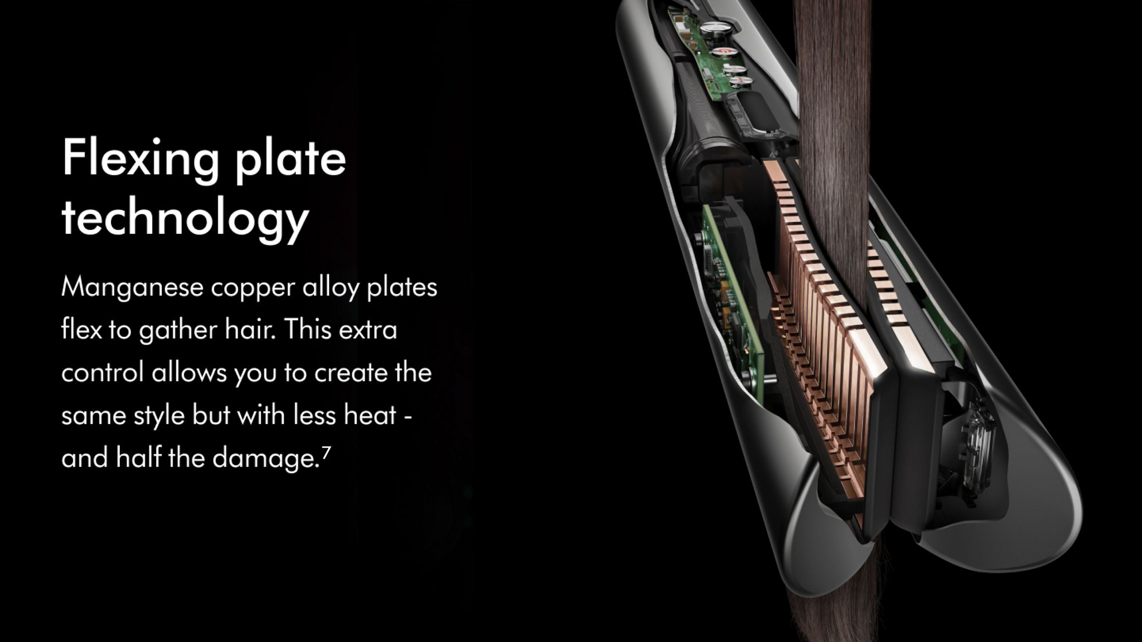 Dyson Corrale™ stylerstraightener (Prussian Blue/RichCopper)