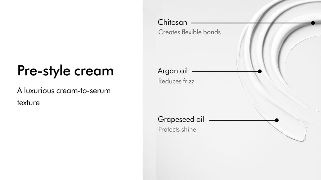 Dyson Chitosan™ Pre-stylecream Straight to wavy lightconditioning