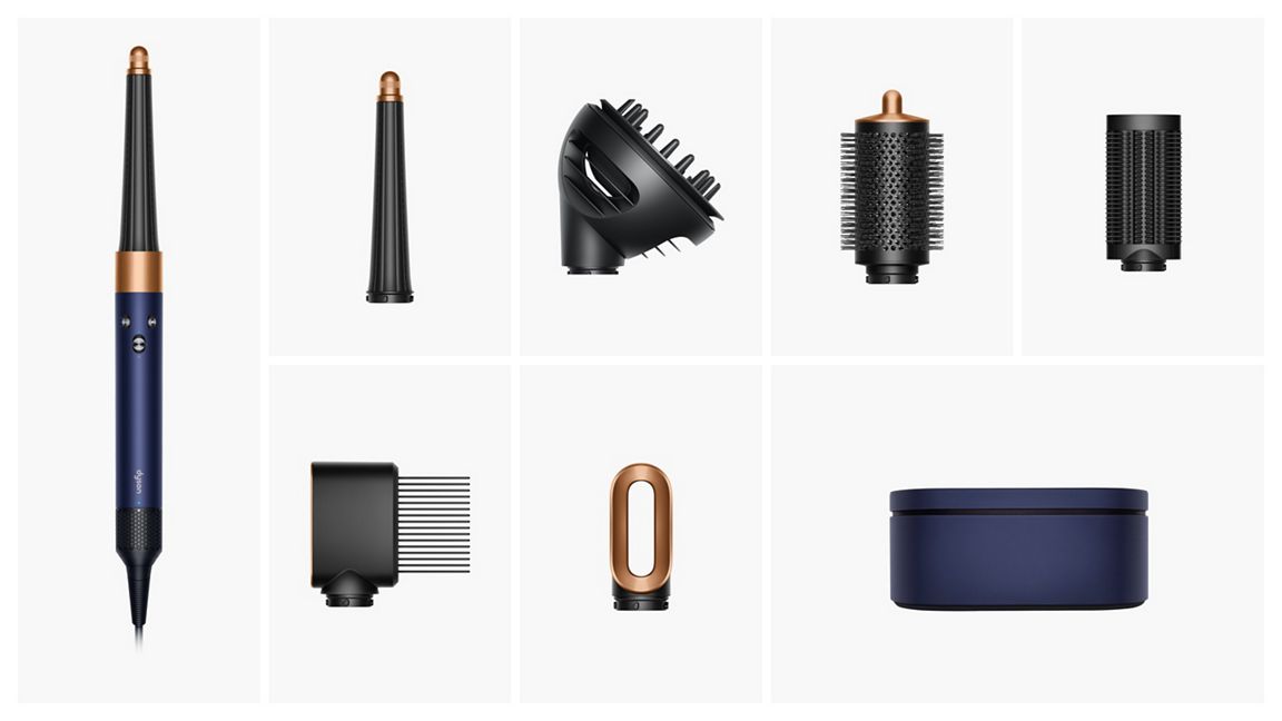 Dyson Airwrap i.d.™ multi-stylerand dryer Curly+Coily (Prussian Blue/Rich Copper)