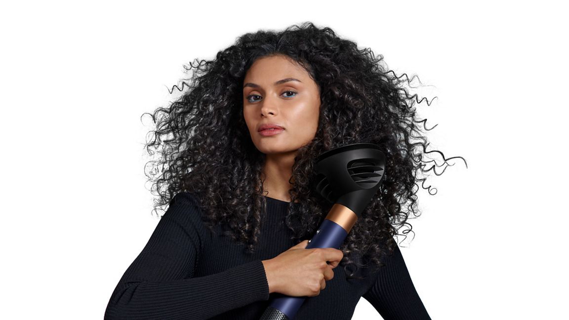 Dyson Airwrap i.d.™ multi-stylerand dryer Curly+Coily (Prussian Blue/Rich Copper)