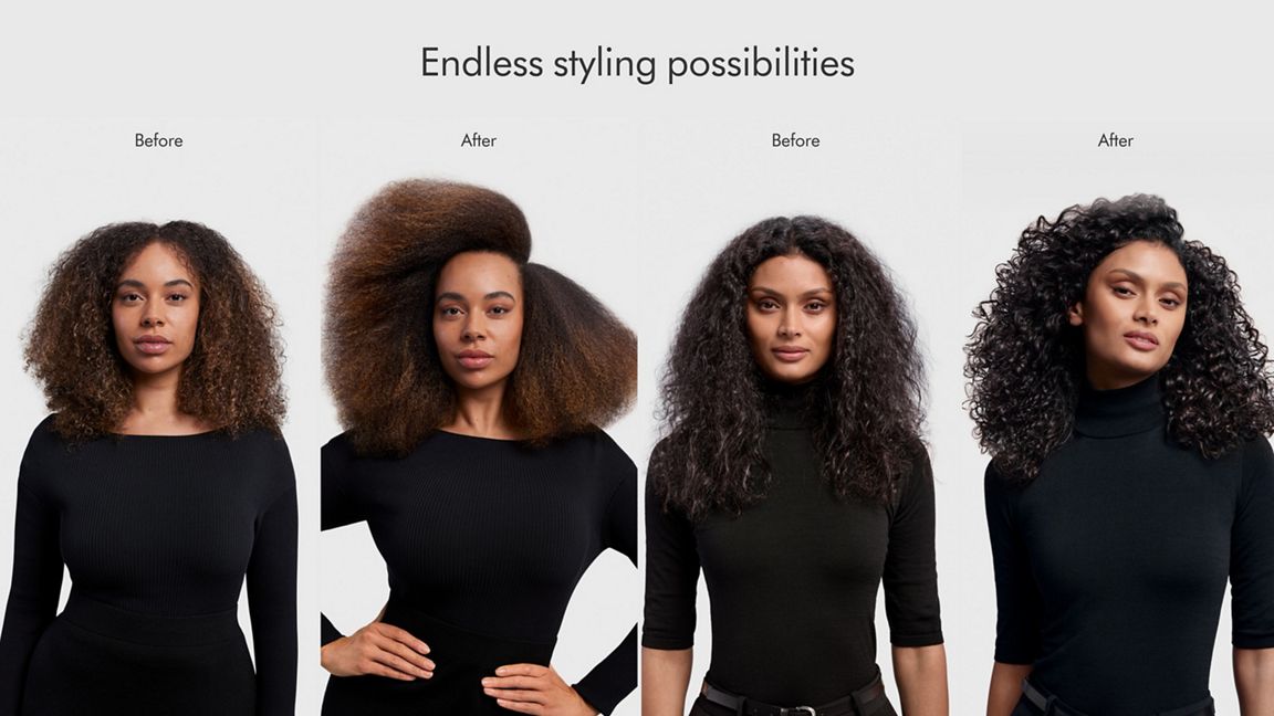 Dyson Airwrap i.d.™ multi-stylerand dryer Curly+Coily (Prussian Blue/Rich Copper)