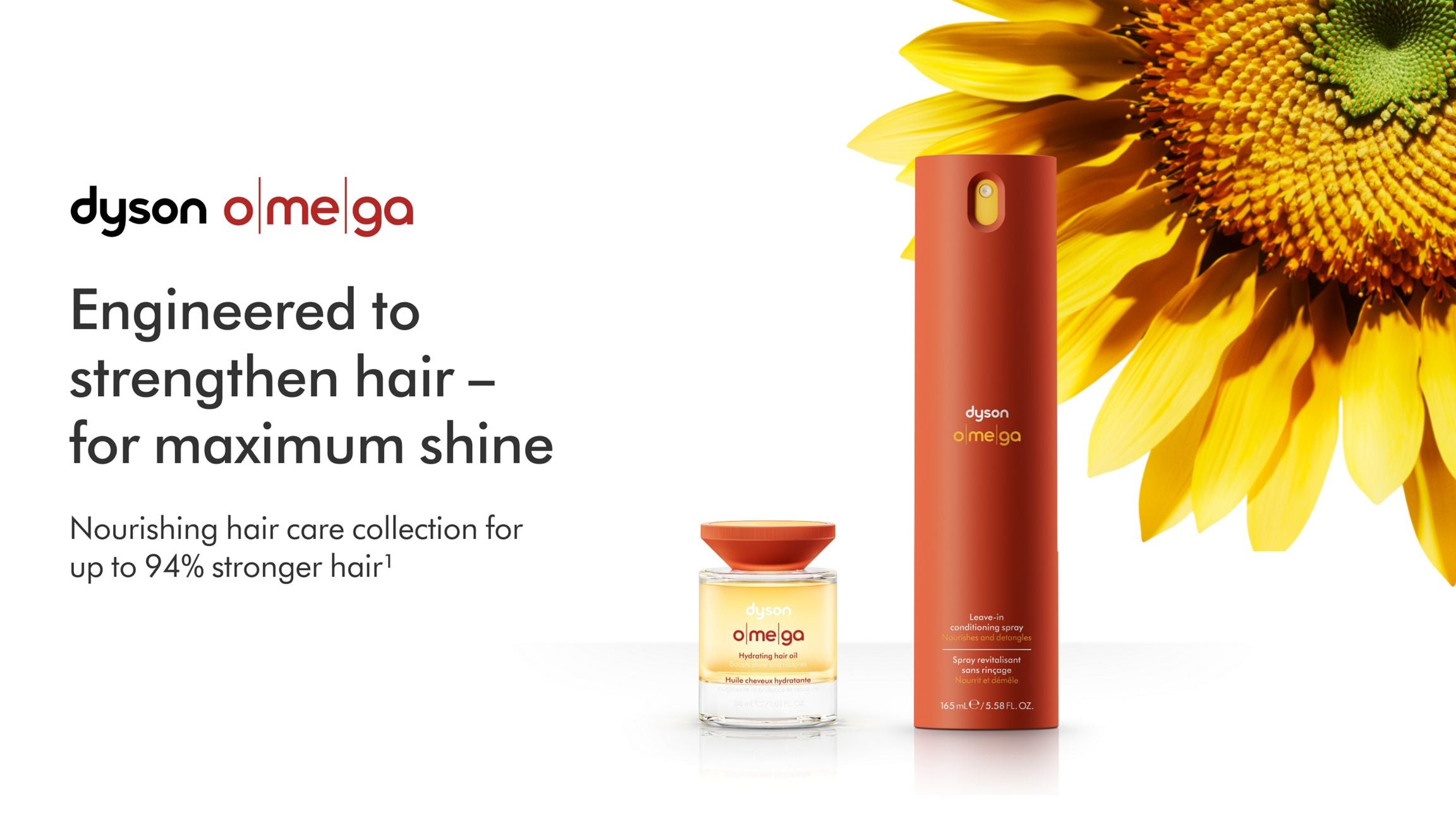 Dyson Omega™ hydrating hair oil