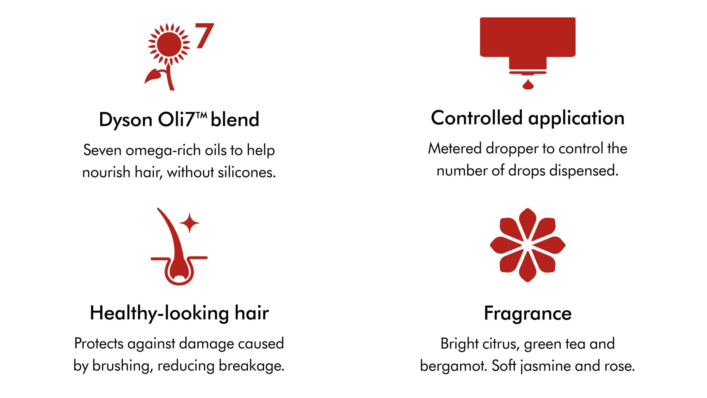 Dyson Omega™ hydrating hair oil